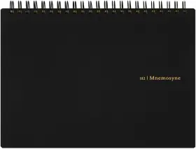 N182a Corporation Mnemosyne Notebook 5.83 X 8.27 Inches Horizontal A5 5mm-squared 70
