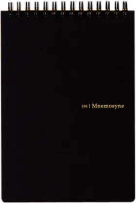 N196a Corporation Mnemosyne Notebook 6.97 X 5.04 Inches B6 7mm Ruled 21-line 50 Sheets