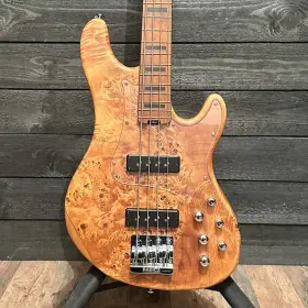 408269386 Cort Gb-modern 4 String Electric Bass Guitar - Open Pore Vintage Natural