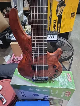 5117355.00 Cort Electric Bass Guitar Curbow Brown 6string Right-handed Used