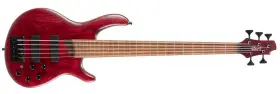 Cort 681920620945 Professional 5-string Electric Bass Guitar - Burgundy Red