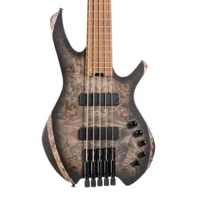 Cort 809817983597 Space 5 5-string Bass Guitar - Star Dust Black Open Box