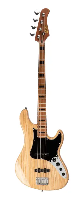 Gb64jjnat-u Cort Gb64jj Nat Gb Series 4-string Bass Guitar - Natural Finish