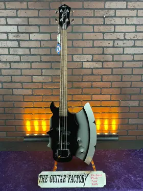 Gsaxe2bass-0405-u Cort Mint Gene Simmons Gs-axe-2 Bass Guitar- 2010 - With Gig Bag