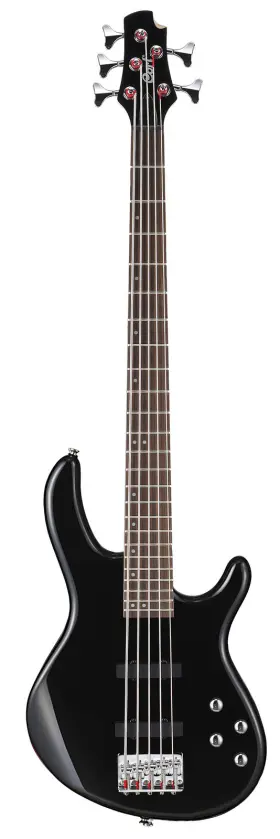 Cort Guitars 809383837997 Actionbassvplusbk Action 5 String Bass Guitar. Black