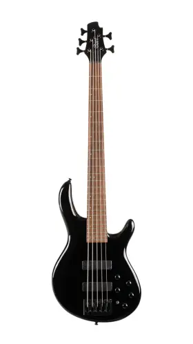 C5deluxebk-u Cort Guitars C5deluxebk Artisan Series C5 Deluxe Bass Guitar 5 String . Black