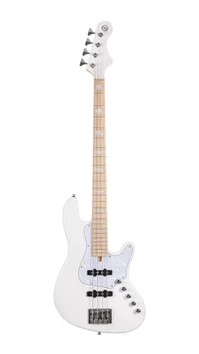 Njs4wht-u Cort Guitars Njs4wht Elrick Njs 4 Bass Guitar. White