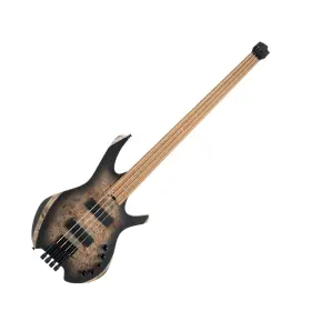 Space4sdb-u Cort Space4sdb Space 4 Headless Bass Guitar. Star Dust Black 4-string