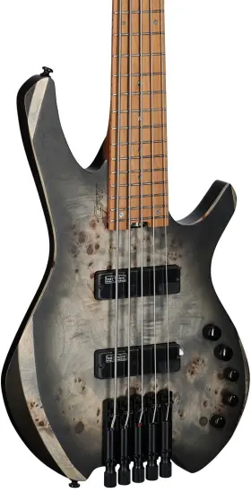 Space5sdb Cort Space 5 5-string Headless Bass Star Dust Black
