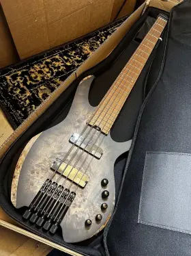 Space5sdg-u Cort Artisan Series Space 5 Headless 5-string Bass Star Dust Black