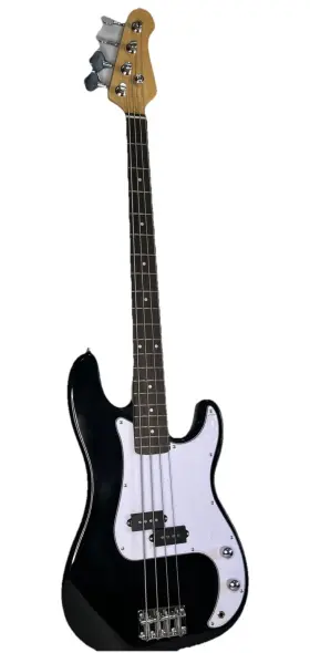 G898bka6917 Costway Electric Bass Guitar Full Size 4 String With Bag Strap Amp Cord Black White