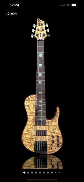 23a-0017 D Mark Omega 6 String Bass