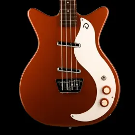 58del002 Danelectro Used Shorthorn Short-scale Electric Bass Copper Burst With Gig Bag