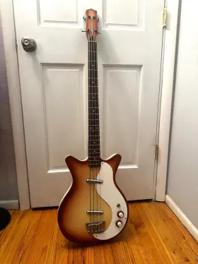 Danelectro 611820022358 59dc Long Scale Bass - Copper Burst