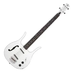 D58lhb-wht Danelectro 58 Longhorn Bass - Red Hot White