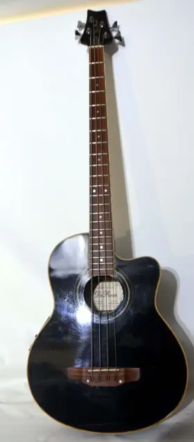 Ga47b De Rosa Acoustic/electric Bass Guitar Good Condition Case