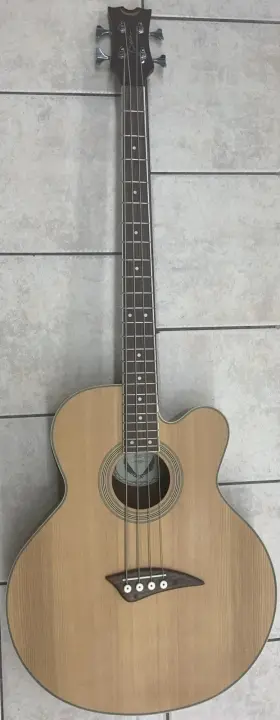 9368 Dean 197881294977 Eabc Cutaway Acoustic Electric Bass Right Hand 4 String
