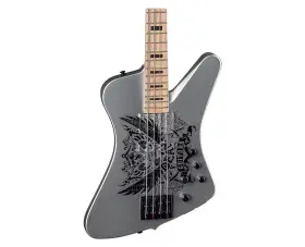 Dean 810102934734 Usa Elliott Rubinson Hybrid Bass - Metallic Silver