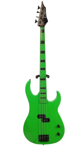 Dean 819998018887 Custom Zone Bass Nuclear Green