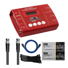 Dd-crossk1 Decimator Md-cross V2 Miniature Hdmi/sdi Cross Converter With Deluxe Bundle