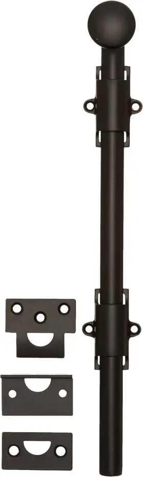 12sb19 Deltana 760923387304 Hd Solid Brass 12-inch Surface Bolt