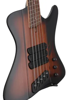 R3-5-mvb-p-sh Dingwall Guitars D-roc 5-string Electric Bass Guitar - Matte Vintageburst