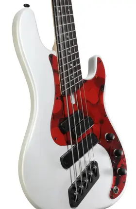 Sp1-5-dw-r-sh Dingwall Guitar Guitars Sp1 5-string Electric Bass - Matte Ducati Pearl White