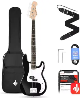 Donner 691165046363 Electric Bass Guitar 4 Strings Full-size Standard Pb-style
