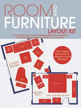 0486242137 Dover Publications Room And Furniture Layout Kit