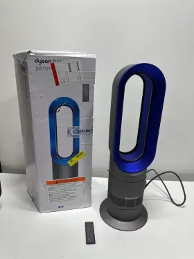 Am09 Dyson 885609037127 Used - Hot Cool Tower Heater And Fan Iron/blue