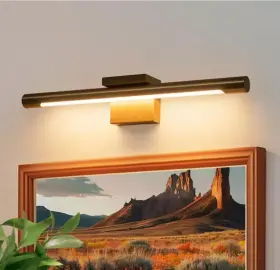 Edislive 717661496126 Lucas 23.7 Inch Modern Gold Led Wall Sconce Picture Light