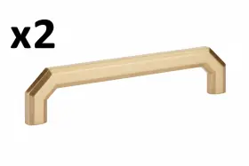 86617 Emtek 840392578608 2 X Riviera 6 Inch Center To Handle Cabinet Pull From The Hol