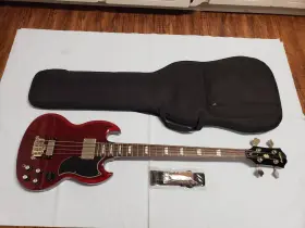 Epiphone 580228714638 Eb-3 Bass Ch Cherry Electric With Gig Bag