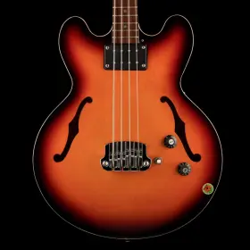 58epi007 Epiphone Used Rivoli Reissue Sunburst Bass Guitar