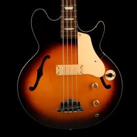 58epi008 Epiphone Used Jack Casady Bass Sunburst With Ohsc