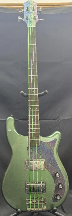 Cln070852 Epiphone 711106045658 Embassy Bass Guitar Wanderlust Metallic Green 4 String