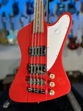 Ft64 Epiphone 711106137483 Thunderbird Bass Guitar 2025 - Ember Red With Epi Gig Bag 756
