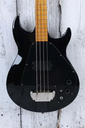 Epiphone 711106146522 Grabber Bass 4 String Electric Guitar Ebony Finish With Gig Bag