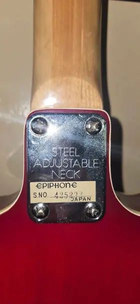 Ea260 Epiphone Semi-hollow Electric Bass - 1973