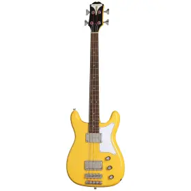 Eonb4synh1 Epiphone Newport 4-string Bass Laurel Fingerboard Sunset Yellow