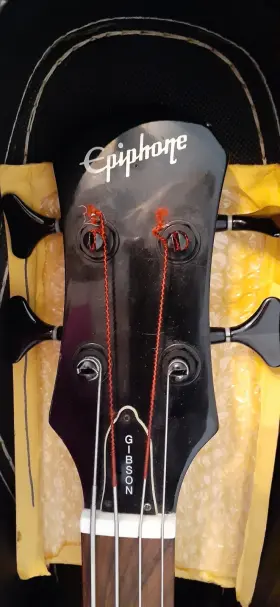 U97070189 Epiphone Les Paul 4-string Electric Bass Guitar Sunburst Right-handed 1989