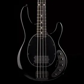 Ernie Ball 749699109198 Music Man Darkray Bass Obsidian Black With Mono Case