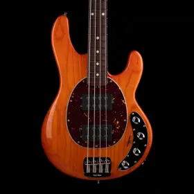 Ernie Ball 749699130758 Music Man Stingray Special Hh Translucent Orange With Mono Case