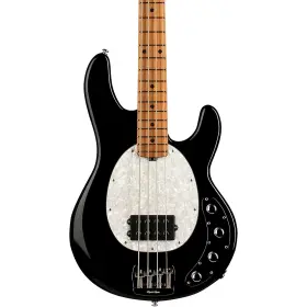 107-01-11-05-mb-cr Ernie Ball Music Man Stingray Special 4 H Le Roasted Maple Fingerboard Electric Bass Black