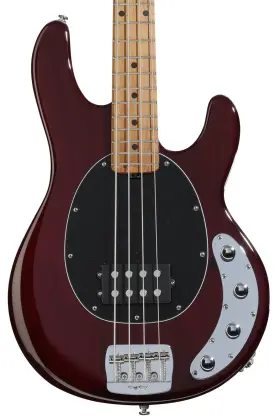 107-oxb-10-01-mb-cr Ernie Ball Music Man Stingray Special Bass Guitar - Oxblood