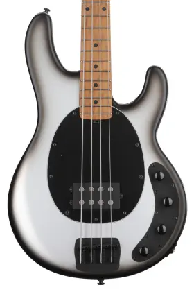 107-sbm-10-01-mb-bm Ernie Ball Music Man Stingray Special Bass Guitar - Black Rock With Maple