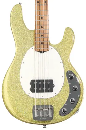 107-ybr-10-09-mb-cr Ernie Ball Music Man Stingray Special Electric Bass Guitar - Yellow Brick Road