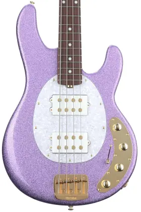 108-as-20-wd-mb-gd Ernie Ball Music Man Stingray Special Hh Bass Guitar - Amethyst Sparkle With