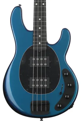 108-s03-50-01-mb-bm Ernie Ball Music Man Tingray Special 4 Hh Bass Guitar - Sapphire Iris With Ebony
