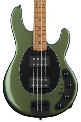 108-s04-10-01-mb-bm Ernie Ball Music Man Stingray Special Hh Bass Guitar - Emerald Iris Sweetwater